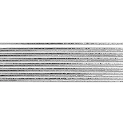 Obrázek Knorr Prandell 218307071 Wachsstreifen 200 mm Ø 3 mm, Silber glänzend, Wachs