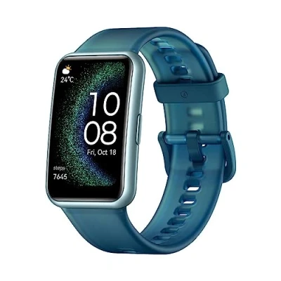 Obrázek HUAWEI WATCH FIT Special Edition, chytré hodinky, 1,64&quot; displej HD AMOLED, profesionální řízení zdraví, integrovaná GPS, praktický asistent v každodenním životě, prodloužená záruka na 6 měsíců, zelená