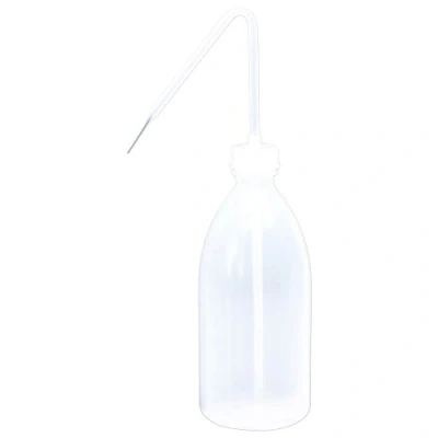 Obrázek hünersdorff Lahvička s rozprašovačem 500 ml, LD PE, vhodná pro potraviny, obzvlášť jemné dávkování, se stabilní stříkací trubkou, do kuchyně, laboratoře nebo hobby, průhledná