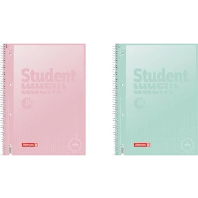 Obrázek BRUNNEN Collegeblock Premium Student &quot;Pastel&quot; A4 pastelové barvy