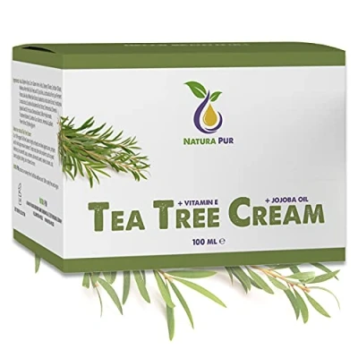 Obrázek Tea Tree Cream BIO 100 ml, veganský přírodní kosmetika pro péči o problematickou pleť Oil