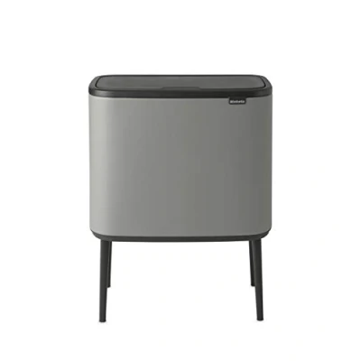 Obrázek Brabantia 127229 Mülleimer Bo Touch Bin, 3 x 11L, Grauer mineralbeton