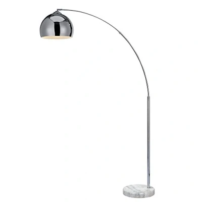Obrázek Versanora Curved Arquer LED standardní stojací lampa chrom moderní Lighting VN L00010, 31 x 110 174 cm