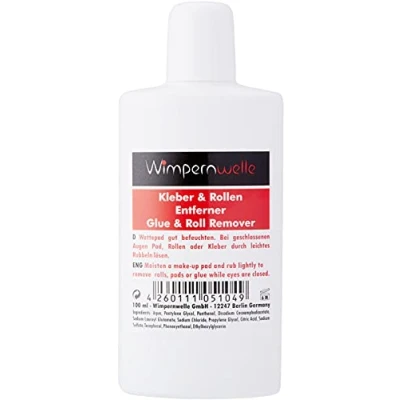 Obrázek Wimpernwelle Odstraňovač rolí pro samolepicí natáčky na řasy, 100 ml