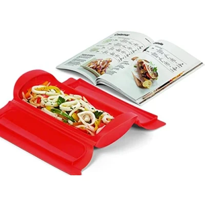 Obrázek Lékué Dampfbox Set 1,2 Personen + spanisches Rezeptbuch