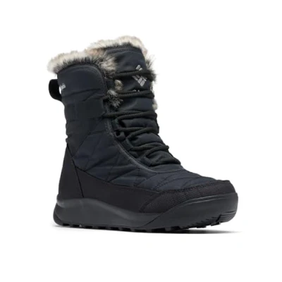 Obrázek Columbia Minx Shorty III vodotěsné kozačky do sněhu pro dámy, Black Titanium Ii 4