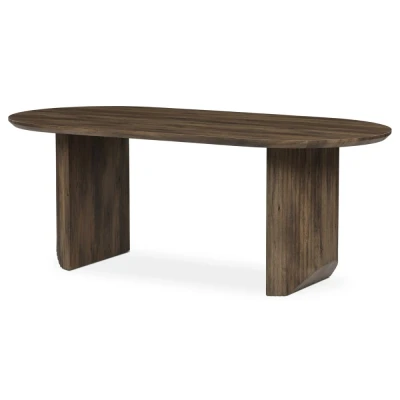 Obrázek Stůl jídelní, 200x100x77 cm, MDF deska, 3D dekor ořech. HT W1578 WAL