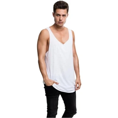 Obrázek Urban Classics OPEN EDGE Top, Muži, Velikost: Large, White