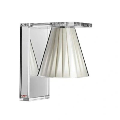 Obrázek Kartell Light Air, nástěnné svítidlo, čiré sklo / béžové