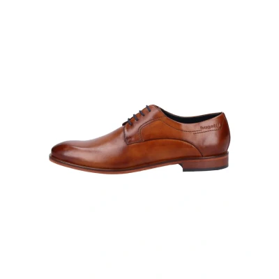 Obrázek bugatti Pánská business obuv, pánské šněrování, výměnná stélka, Cognac 6300