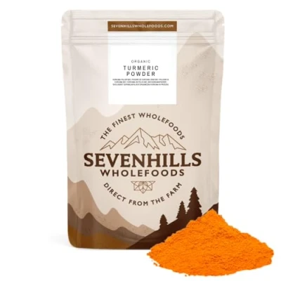 Obrázek Sevenhills Wholefoods Prášek s kurkumou bio 1 kg
