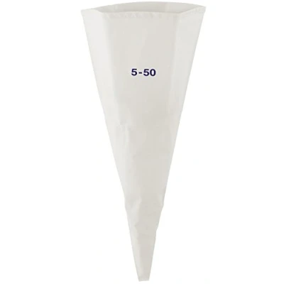 Obrázek FMprofessional, Bavlna/povrchová úprava PU, cca 500 mm, bílá zdobicí sáček 50 cm, lze vařit, cm