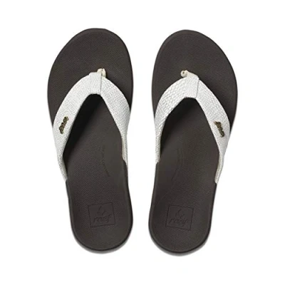 Obrázek Reef Dámské žabky Ortho Spring, Brown White