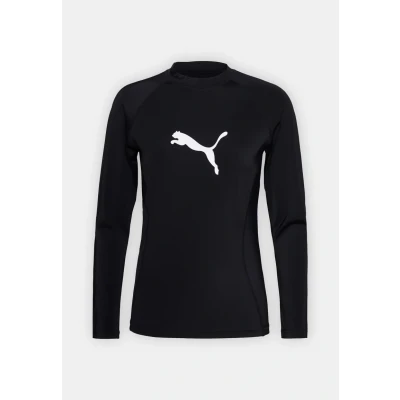Obrázek Puma SWIM Women LONG Sleeve RASH Guard Horní díl bikin, Ženy, Velikost: Small, Black