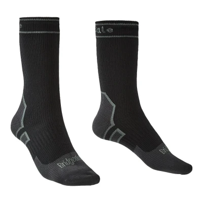 Obrázek Bridgedale Voděodolné ponožky Storm Sock LW Boot Velikost ponožek: 36 39 / Barva: černá