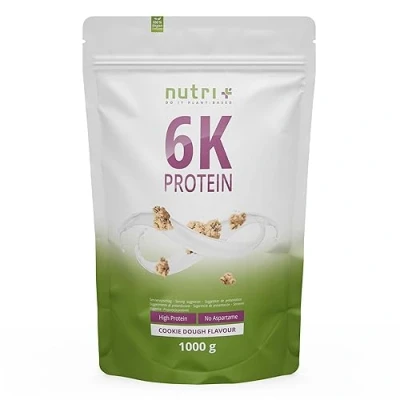 Obrázek Nutri + proteinový komplex pro růst svalů Cookie Dough 1000 g prášek izolát s aminokyselinami a BCAA 1 kg