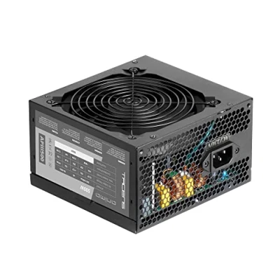Obrázek Tacens Anima APIII500, síťový zdroj PC ATX 500W, SMD technologie 85 % bronz 12 V, ultra tichý cm ventilátor, černý