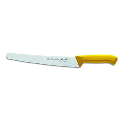 Obrázek F. DICK Univerzální nůž ProDynamic se zoubkovaným brusem (délka čepele 26 cm, kuchyňský žlutý, čepel X55CrMo14 ocel, tvrdost 56 HRC, nůž) 85151262 02