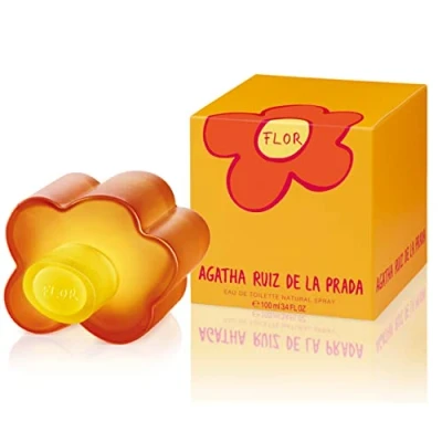 Obrázek Agatha Ruiz de la Prada Parfémy Flor, toaletní voda pro dámy dlouhotrvající svěží, hravá a mladá vůně ovocné květinové tóny ideální denní nošení 100 ml