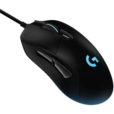Obrázek Logitech G403 HERO Gaming Maus mit 25K DPI Sensor, LIGHTSYNC RGB, geringes Gewicht von 87g und optionales 10g Gewicht, geflochtenes Kabel, PC/Mac Schwarz