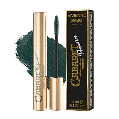 Obrázek VIVIENNE SABO Artistic Volume Mascara 9 ml I Cabaret premiere barevný odstín zelený pro svůdný a neodolatelný pohled s wow efektem