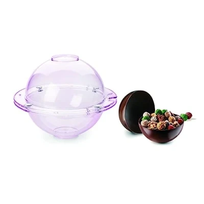 Obrázek Ibili 828918 Backform magnetisch 3D für Sphère in Sprachen, Polycarbonat, transparent, 18.5 x 23,5 cm
