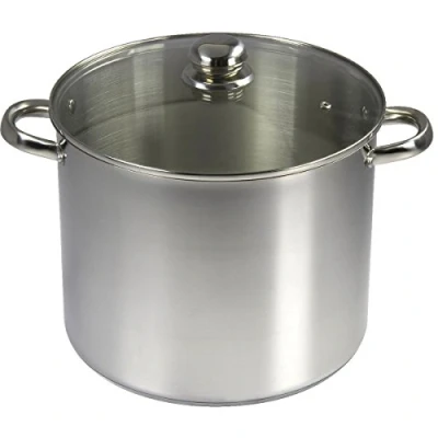 Obrázek Baumalu 342654 hrnec na maso s poklicí, 13,5 l, průměr 28 cm, nerezová ocel, růžový