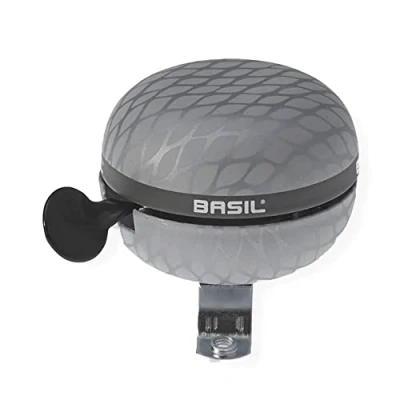 Obrázek Basil Noir Bell Polkadot 60mm stříbrný Zvonek