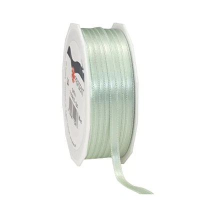 Obrázek PRÄSENT C.E. Pattberg Satin mintgrün, 50 m Satinband zum Einpacken von Geschenken, 6 mm Breite, Geschenkband Dekorieren &amp; Basteln, Dekoband, Anlass
