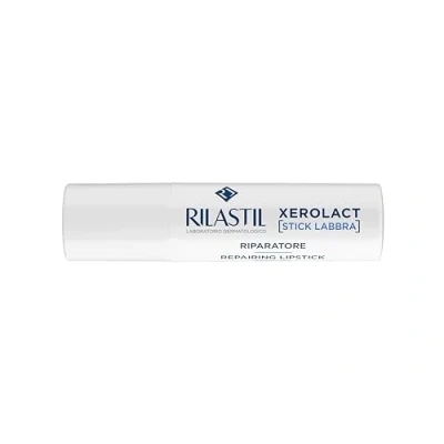 Obrázek Rilastil Xerolact tužka na rty, pečující a ochranná, s bambuckým máslem, dlouhotrvající ochrana, 4,8 ml