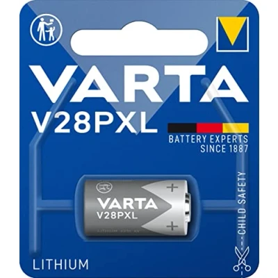 Obrázek VARTA baterie V28PXL Lithium kulatý článek, 1 kus, 6 V, speciální pro elektronické přístroje, s dlouhotrvajícím, nejvyšším výkonem