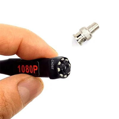 Obrázek NDST CCTV Hd 1080P 2MP Mini bezpečnostní kamera 2000tvl f3. 6mm 90degree, 4 in 1 TVI/CVI/AHD/AHD/960H CVBS malá pro TVI/AHD/CVBS/960H DVR, s 8PCS infračervenými IR LED