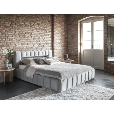 Obrázek Postel Lamica 140x200 + kovový rám / plynový vzpěry box na podestýlku Materiál Dekor: Monolith 84