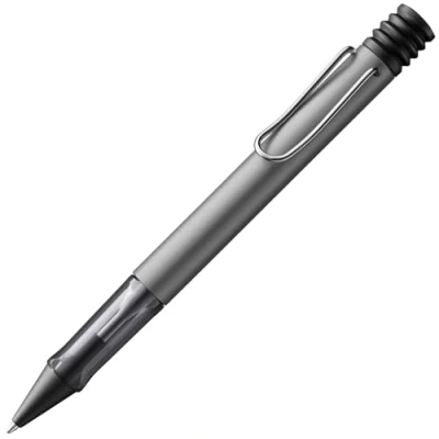 Obrázek Lamy AL star grafitové kuličkové pero lehké kuli s průhlednou, ergonomickou rukojetí a krytem z hliníku vč. velkoobjemové náplně M 16 v černé barvě