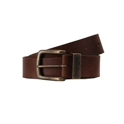 Obrázek ALL TERRAIN GEAR X Wrangler pánský kovový Loop Black pásek, Hnědá (koňak)