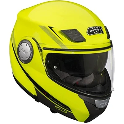 Obrázek Givi HPS HX08 X modular skládací helma, neonově žlutá, XXL