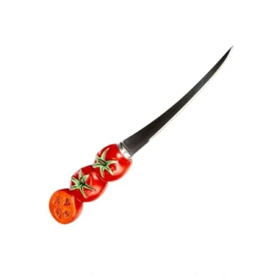 Obrázek FACKELMANN 43231 Tomatenmesser Funny Kitchen, 20 cm ,Rot