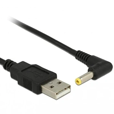 Obrázek DeLOCK 85544 1.5 m USB A Černá napájecí kabel,