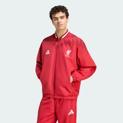 Obrázek Adidas Performance Liverpool FC Stadium Track TOP Sportovní bunda, Muži, Velikost: XS, Active maroon