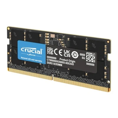 Obrázek Crucial RAM 32GB DDR5 4800MHz CL40 paměť pro laptop CT32G48C40S5