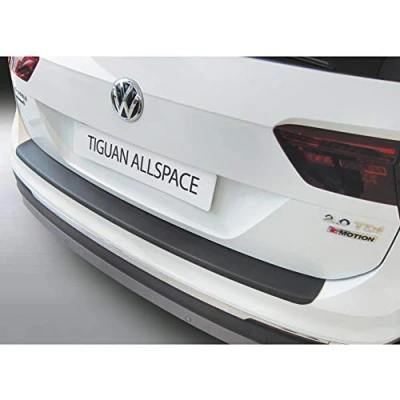 Obrázek ABS ochrana zadního nárazníku kompatibilní s Volkswagen Tiguan II Allspace 4x4 2018 černá
