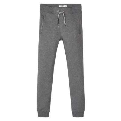 Obrázek Name it Nkmhonk PANT Teplákové kalhoty pro děti, Velikost: 86, Dark grey melange