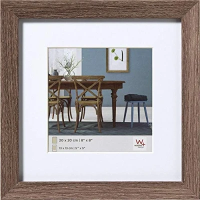 Obrázek walther design Rámeček ořechový strom 40 x cm s paspartou, Fiorito dřevěný rám EF440N