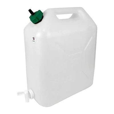 Obrázek EDA 10586 kanystr potravinářské přírodní Plast Bílá 15 L 30 x 20 cm