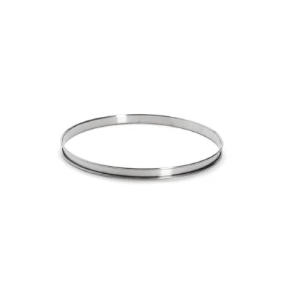 Obrázek de Buyer Kulatý dortový kroužek z ušlechtilé oceli průměr 22 cm, výška 2 cm 3091. 22N, stříbrný