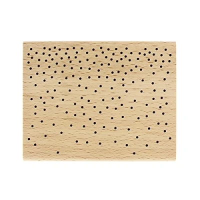 Obrázek Florilèges Design fg216087 Stempel fällt Schnee Holz 8 x 10 2,5 cm