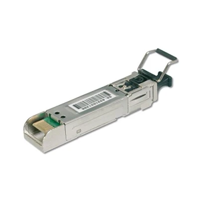Obrázek DIGITUS Gigabit SFP modul 1,25 Gbit/s kompatibilní s Cisco Mini GBIC pro optický kabel Singlemode LC Duplex vlnová délka 1310 nm dosah 20 km Plug &amp; Play