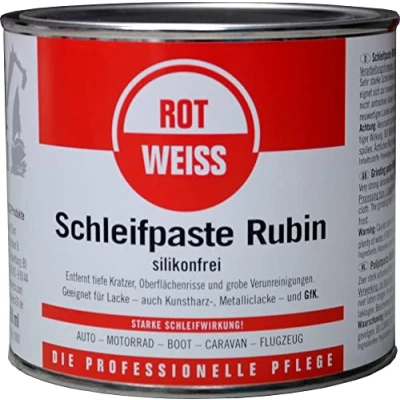 Obrázek ROTWEISS 3000 brusná pasta Rubin 750 ml