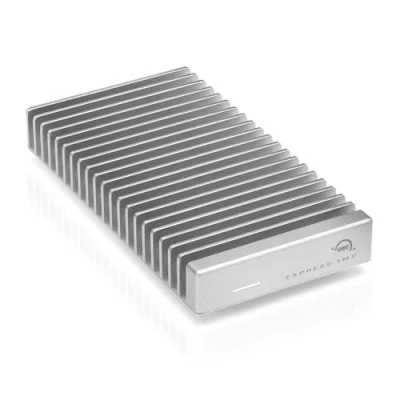 Obrázek OWC externí SSD disk s hliníkovým krytem chladicího tělesa, 1 TB, M2, přenosná, NVMe Thunderbolt (USB C), USB4, ultra rychlá mechanika