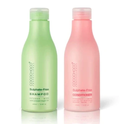 Obrázek COCOCHOCO Professional sada po péči šampon bez sulfátů 400 ml a kondicionér 2 kusů